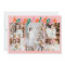 Retro Happy Holidays Pink Photo Collage