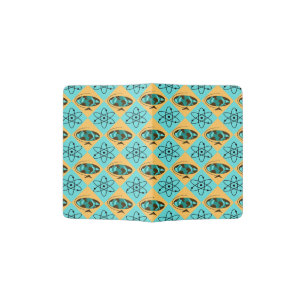 Retro Harlequin Globe Trotter Passport Holder