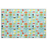 Retro Harlequin Pattern Fabric