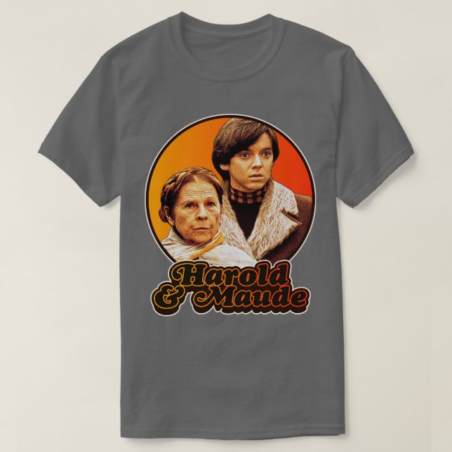 Retro Harold And Maude Tribute T-Shirt (Design Front)