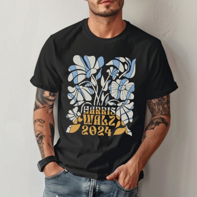 Retro Harris and Walz 2024 Sunshine  T-Shirt (Creator Uploaded)