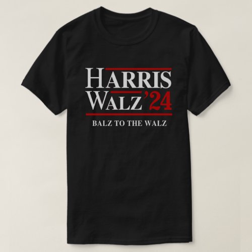 Retro Harris Walz 24 _ Balz to the Walz T_Shirt