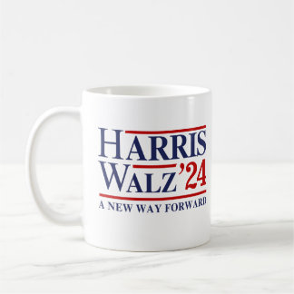Retro Harris Walz '24 - New way forward Coffee Mug