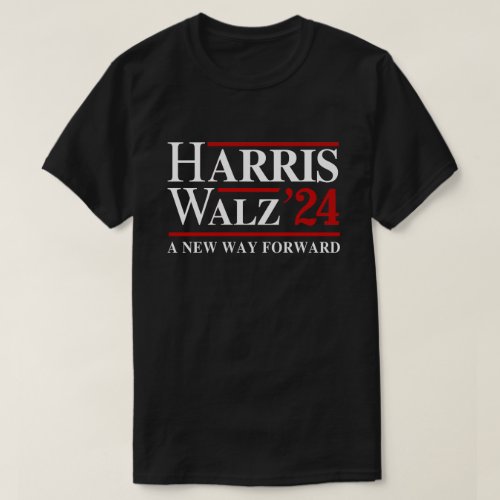 Retro Harris Walz 24 _ New way forward T_Shirt