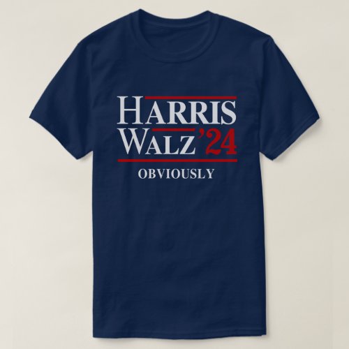 Retro Harris Walz 24 _ Obviously T_Shirt