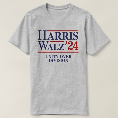 Retro Harris Walz 24 _ Unity over Division T_Shirt