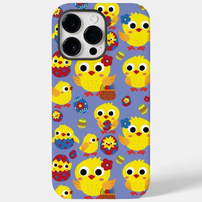 Retro Hatch Easter Eggs Case-Mate iPhone Case (Back)