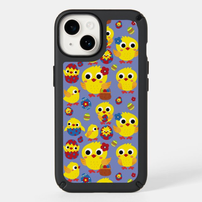 Retro Hatch Easter Eggs Speck iPhone Case (Front)