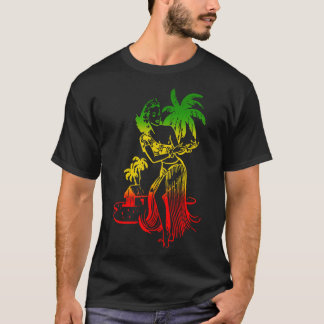 Retro Hawaii Hula Dancer T-Shirt