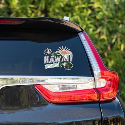 Retro Hawaii  Sticker