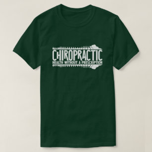 Retro Health Without A Prescription Chiropractic T-Shirt