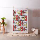 Retro Heart Tattoo Fabric