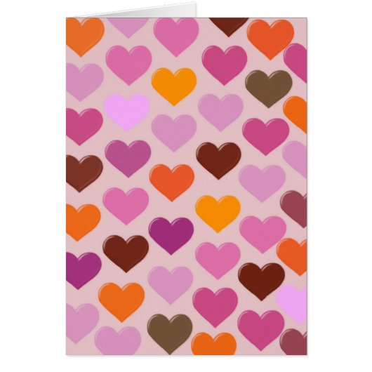 Retro Heartr - (blank) Cards (Front)