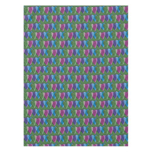 Retro Hearts Valentine's Day Pattern Tablecloth
