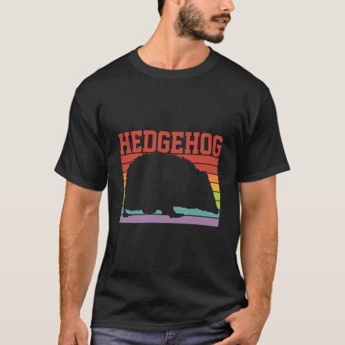 Retro Hedgehog T_Shirt