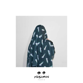 Retro Heels Pattern Scarf