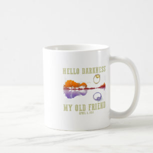 Retro Hello Darkness My Old Friend Funny Total Sol Coffee Mug