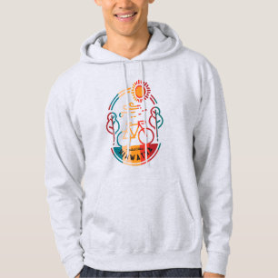 Retro Hiawatha Bike Trail Hoodie