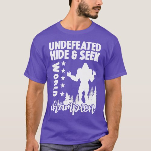 Retro Hide Seek World Champion T_Shirt
