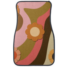 Retro hippie flowers