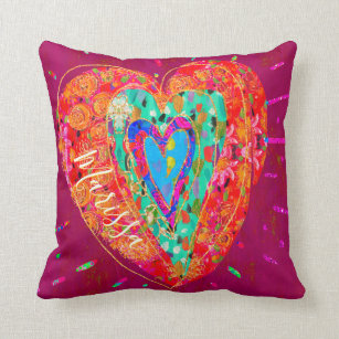 hippie throw pillows
