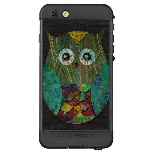 Retro Hippy Colorful Owl OtterBox iPhone Case