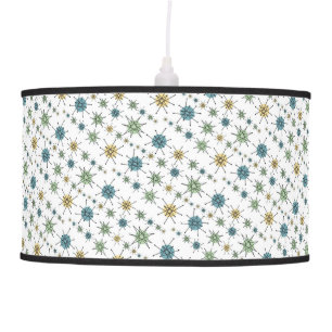 Retro Hipster Geometric Atomic Starburst Hanging Lamp