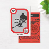 Retro Hockey Card (Desk)