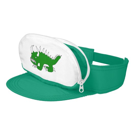 Retro Hodag - Fanny Pack Meets Hat (Angled)