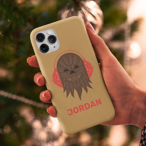 Retro Holiday Chewbacca Ear Muffs iPhone 11 Pro Case