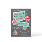 Retro Holiday Christmas party Invitations
