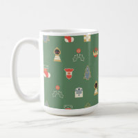 Star Wars Classic Christmas Icon Pattern Mug