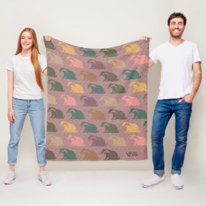 Retro Honey Badger Blanket Gift Animal Lover Throw