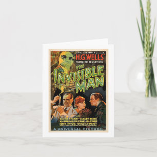 Retro Horror Movie S Monsters Halloween  Card