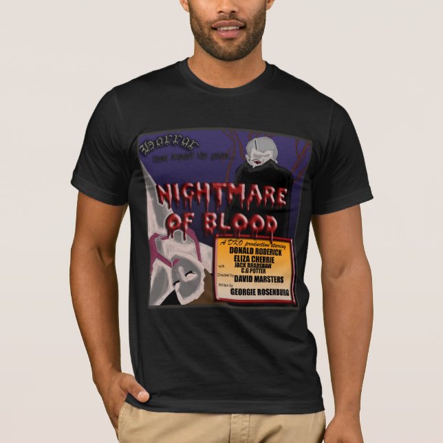 Retro Horror Movie T-Shirt (Front)