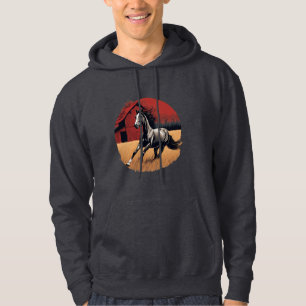 Retro Horse Hoodie
