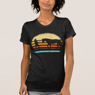 Retro Horse Show Riding equestrian Vintage Cowgirl T-Shirt