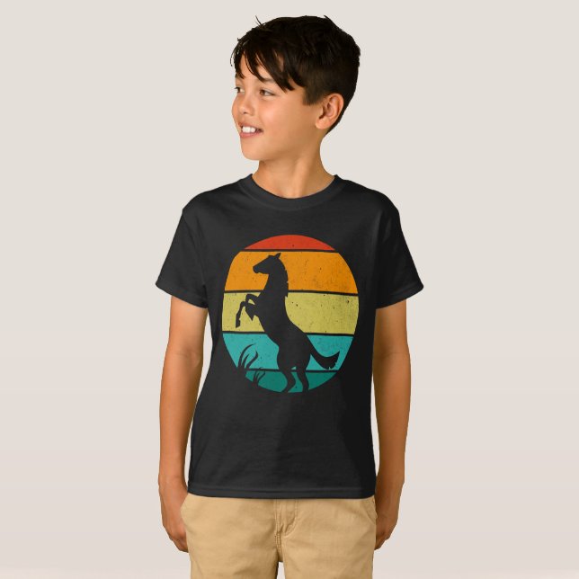 Retro Horse T-Shirt (Front Full)