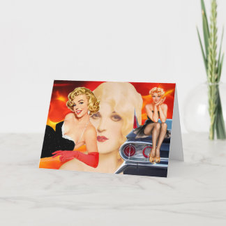 Retro Hot Birthday Card