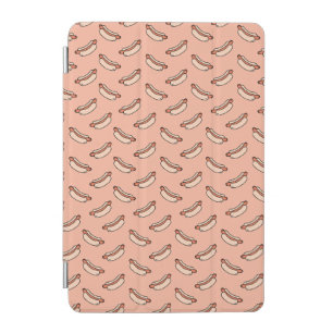 Retro Hot Dog Seamless Pattern iPad Mini Cover