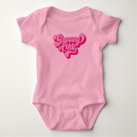Retro Hot Pink Groovy One