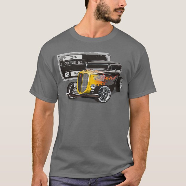 Retro hot rod T-Shirt (Front)