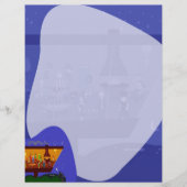 Retro House Party Fun Jet Set Art Design (Front)