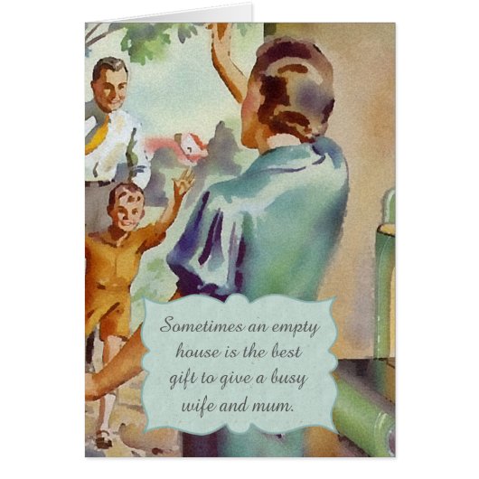 Retro Housewife Cards (Front)