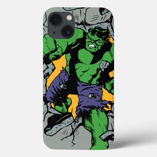 Retro Hulk Smash iPhone 13 Case