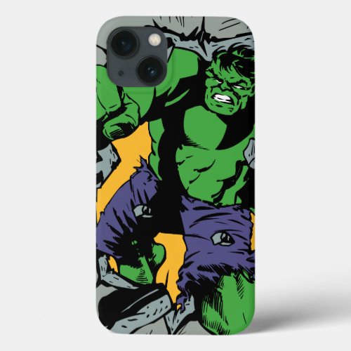 Retro Hulk Smash iPhone 13 Case