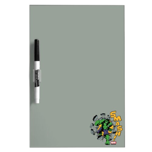 Retro Hulk Smash Dry Erase Board