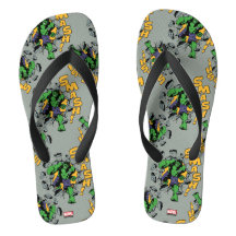 hulk flip flops