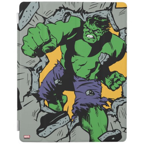 Retro Hulk Smash iPad Smart Cover