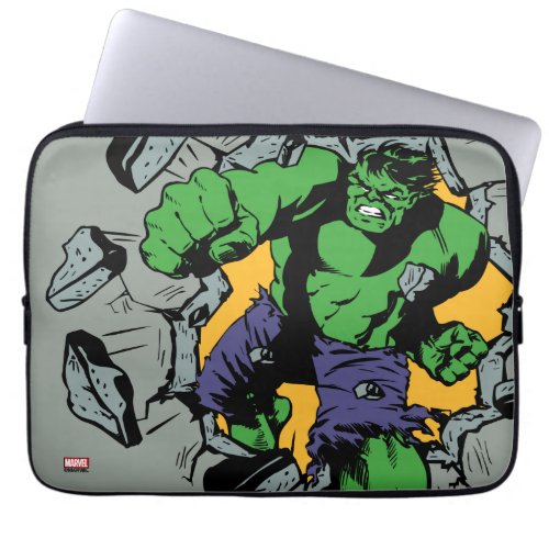 Retro Hulk Smash Laptop Sleeve